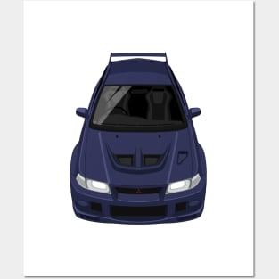 Lancer Evolution VI 1999-2001 - Dark Blue Posters and Art